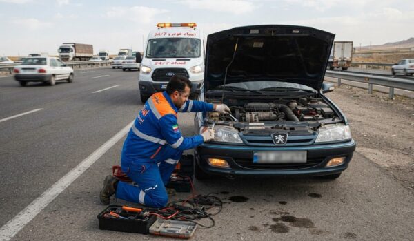 یدک کش شبانه روزی سراب